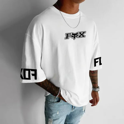 Koszulka Unisex Oversized FoxRacing wh