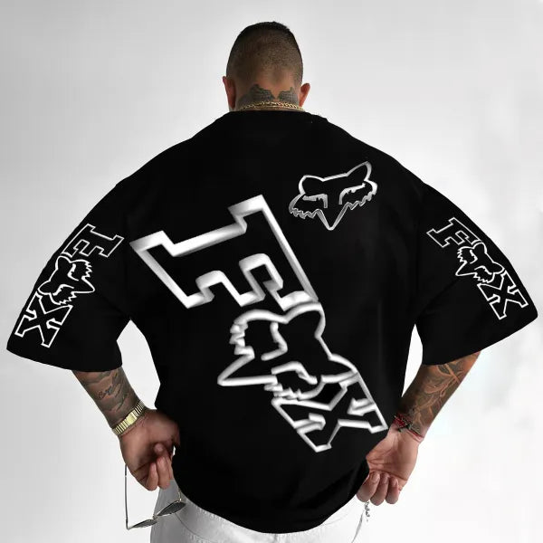 T-shirt Unisex Oversized GrayFoxxx