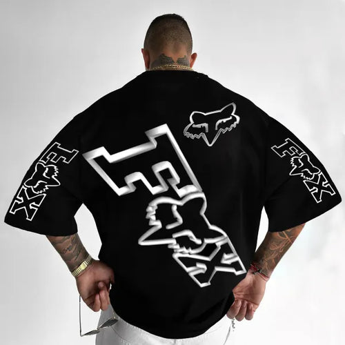 T-shirt Unisex Oversized GrayFoxxx