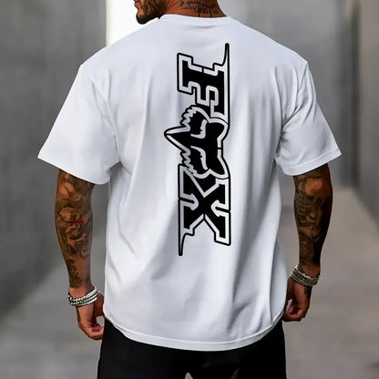 Koszulka Unisex Oversized Foxxx wh 2