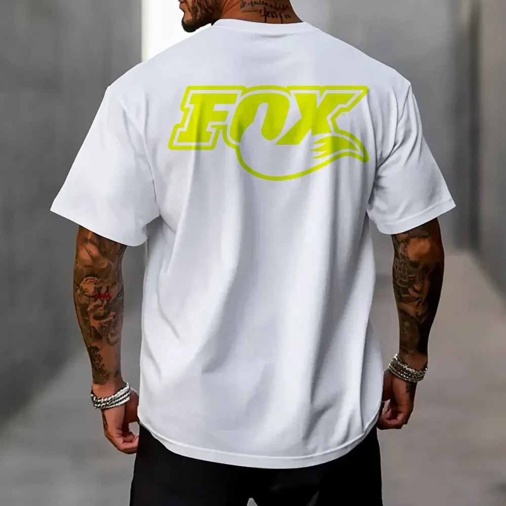 Koszulka Unisex Oversized Foxxx szary cz
