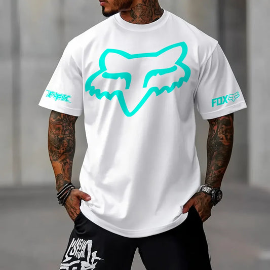 Koszulka Unisex Oversized CyanFoxxx wh