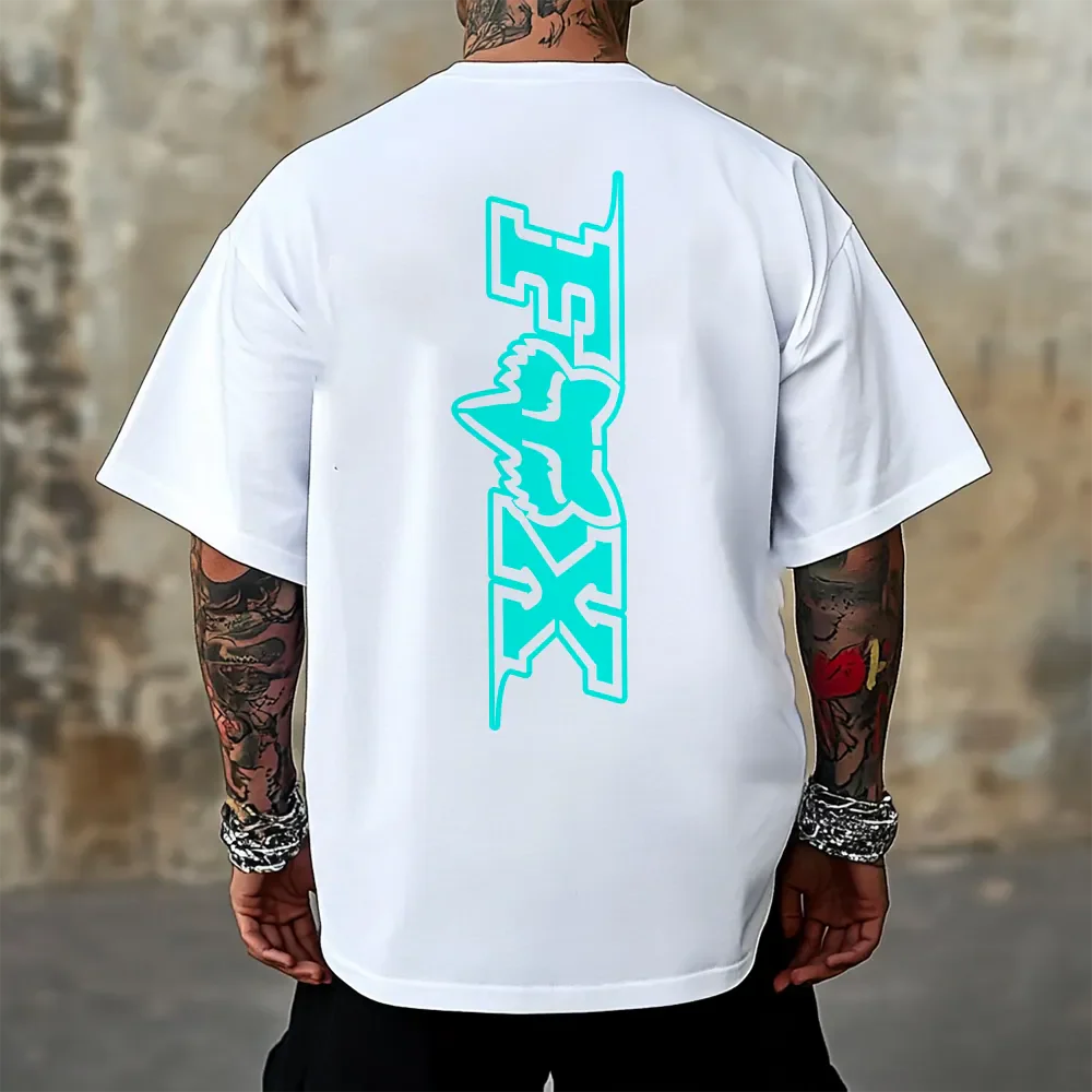 Koszulka Unisex Oversized CyanFoxxx wh