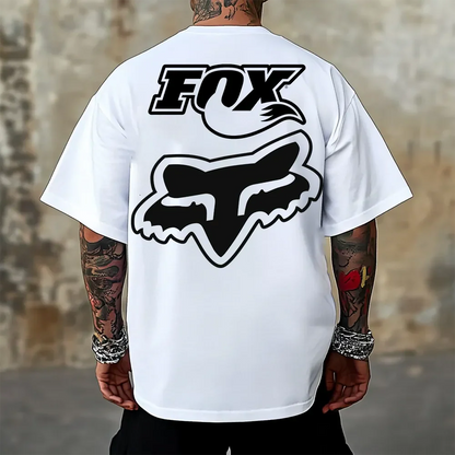 Koszulka Unisex Oversized FoxxxGraph wh2