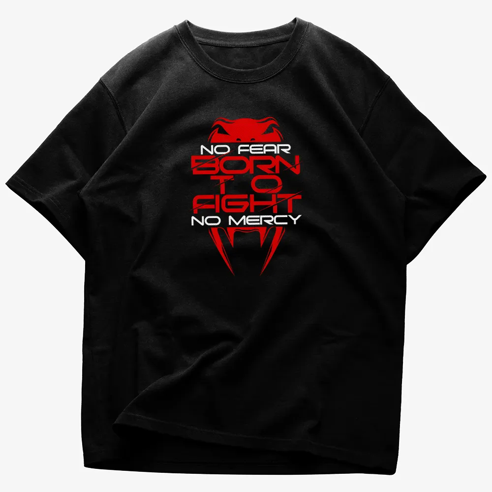 Koszulka Unisex Oversized Born to Fight