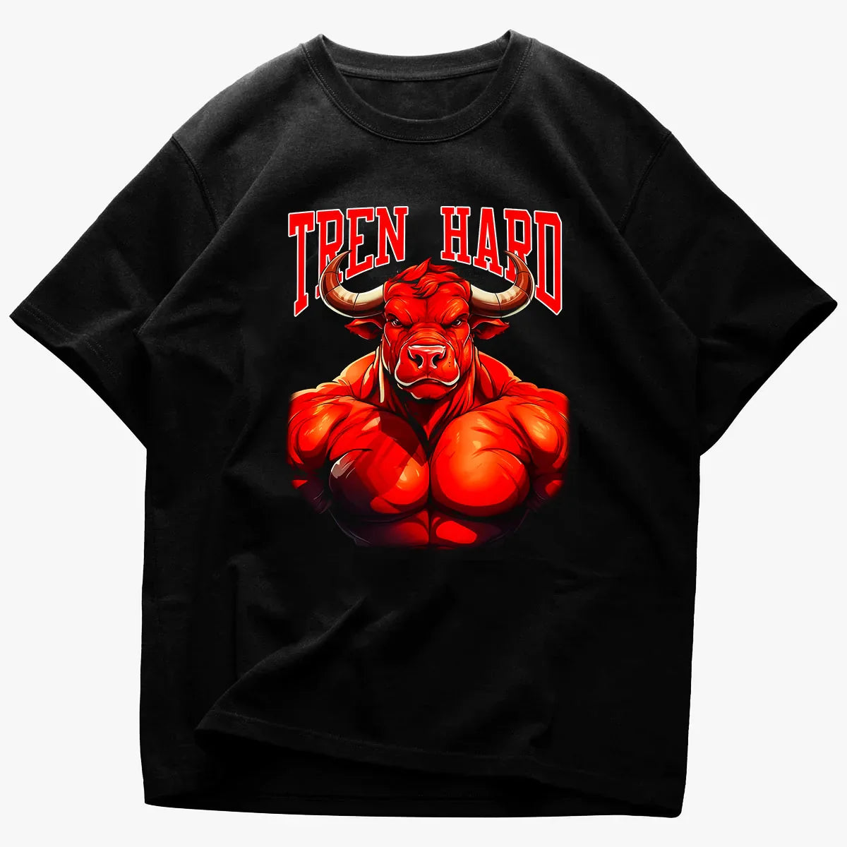 Koszulka Unisex Oversized Tren Hard Bull
