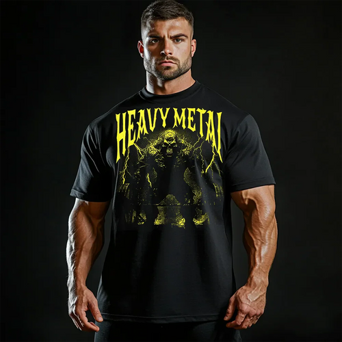 Koszulka Unisex Oversized Heavy Metal