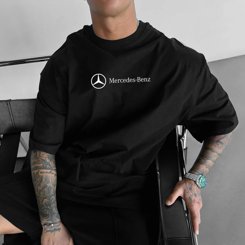 Koszulka Unisex Oversized M Logo