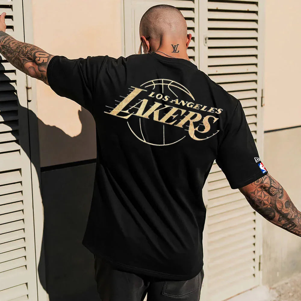 Koszulka Unisex Oversized LakersLogo