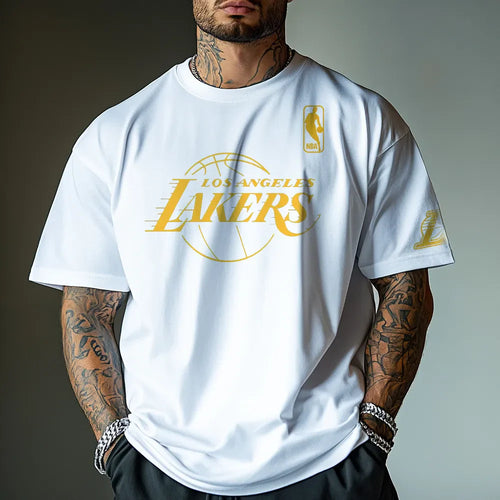 Koszulka Unisex Oversized Lakers24 wh