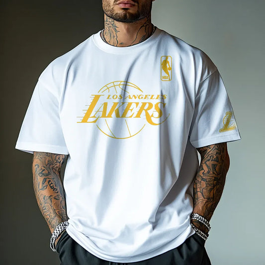Koszulka Unisex Oversized Lakers24 wh