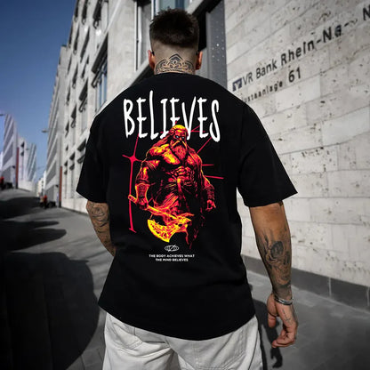 Koszulka Unisex Oversized Believes