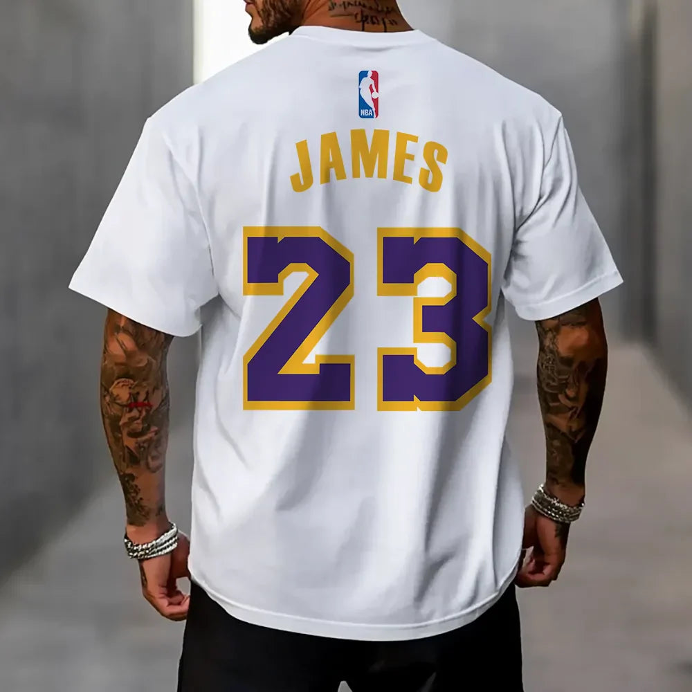 Koszulka Unisex Oversized James23 wh