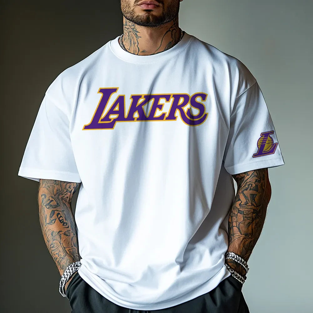 Koszulka Unisex Oversized Lakers24 wh2