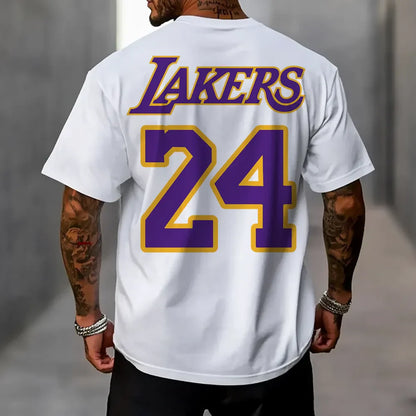 Koszulka Unisex Oversized Lakers24 wh2