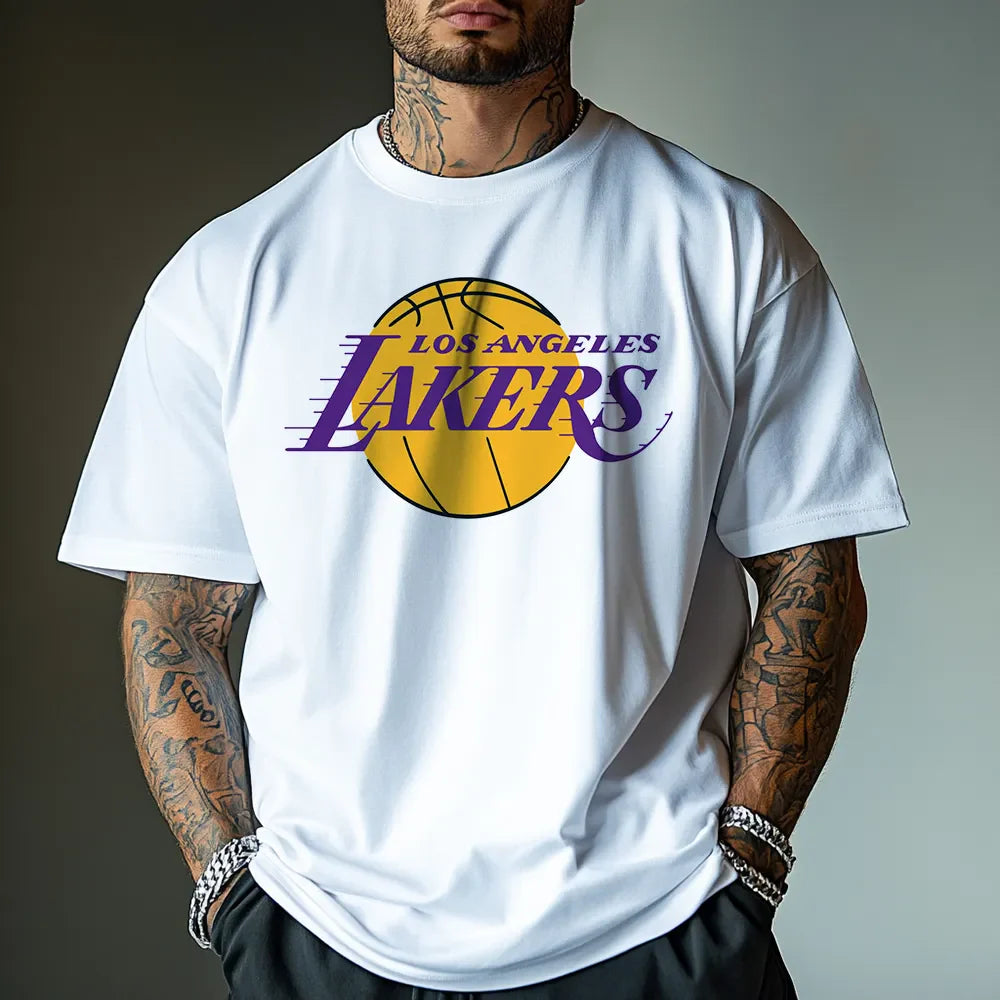Koszulka Unisex Oversized Lakers24 wh3