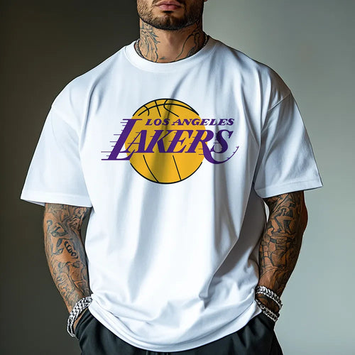 Koszulka Unisex Oversized Lakers24 wh3