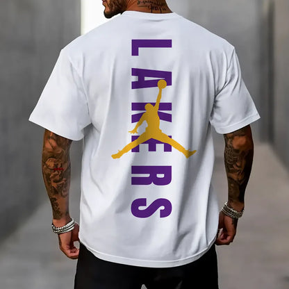 Koszulka Unisex Oversized Lakers24 wh3