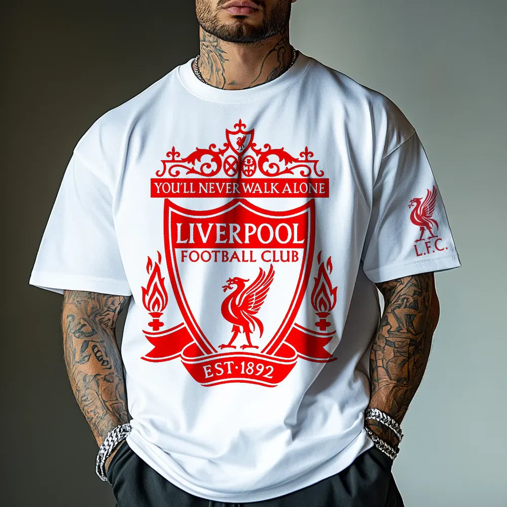 Koszulka Unisex Oversized LiverpoolR wh
