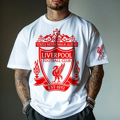 Koszulka Unisex Oversized LiverpoolR wh