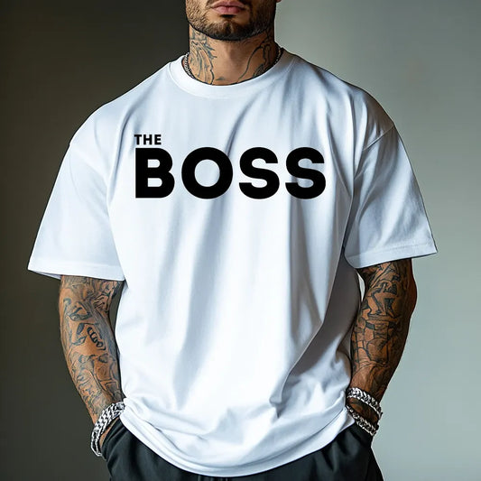 Koszulka Unisex Oversized The Boss wh
