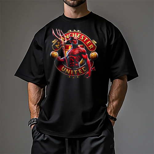 Koszulka Unisex Oversized Man United Devil