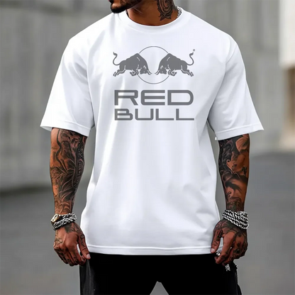 Koszulka Unisex Oversized RedBull Gray
