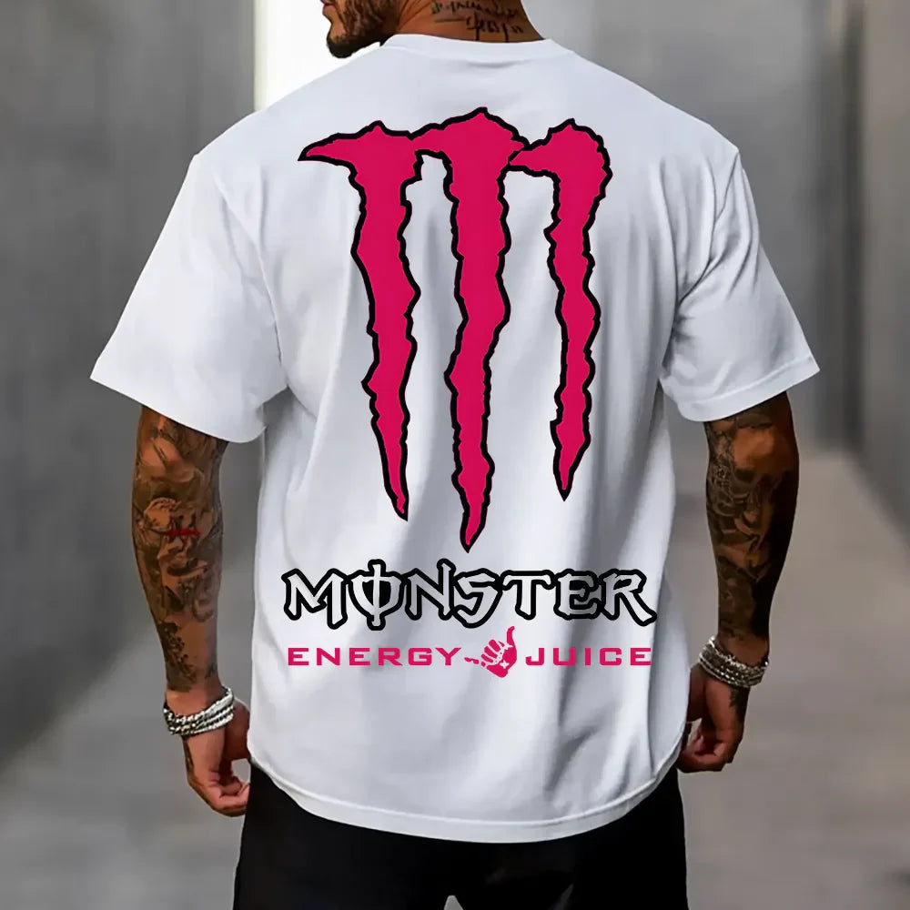 Koszulka Unisex Oversized Monsterrrr wh