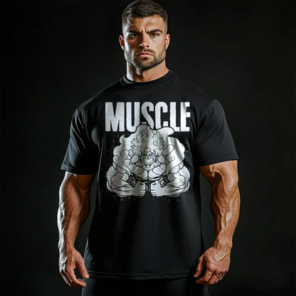 Koszulka Unisex Oversized Muscle
