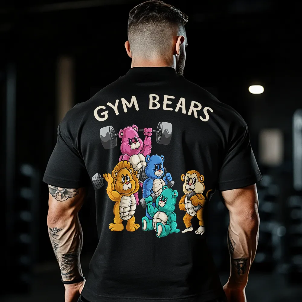 Koszulka Unisex Oversized Gym Bears