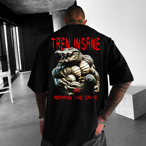 Koszulka Unisex Oversized Tren Insane