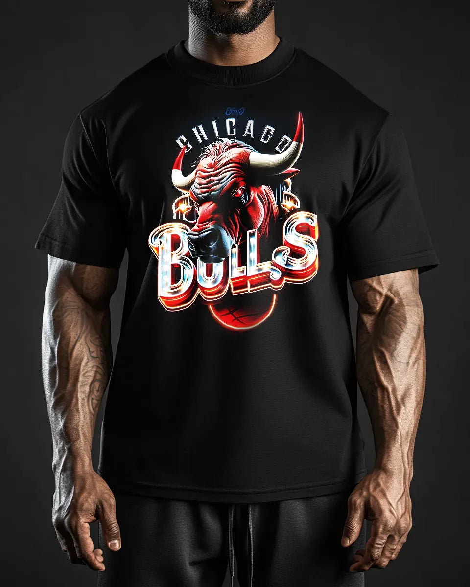 Koszulka Unisex Oversized BullsBull
