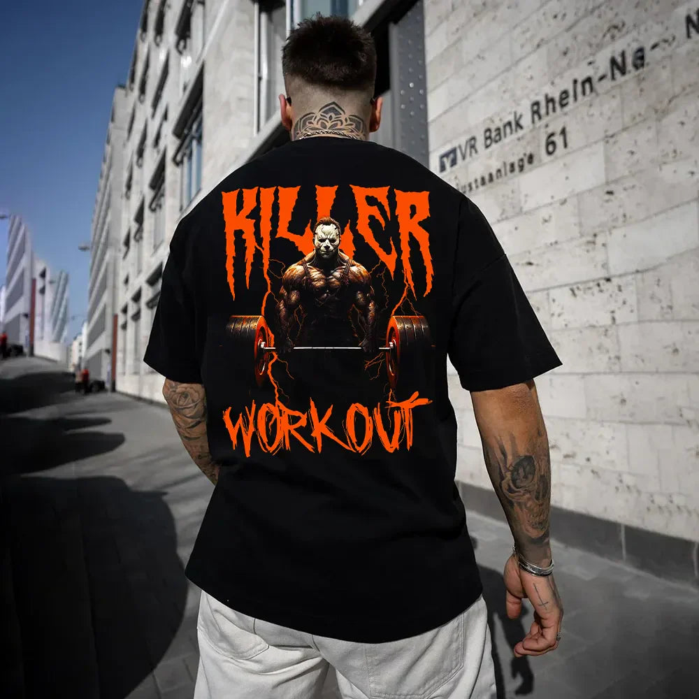 T-shirt unisex oversize Killer Workout