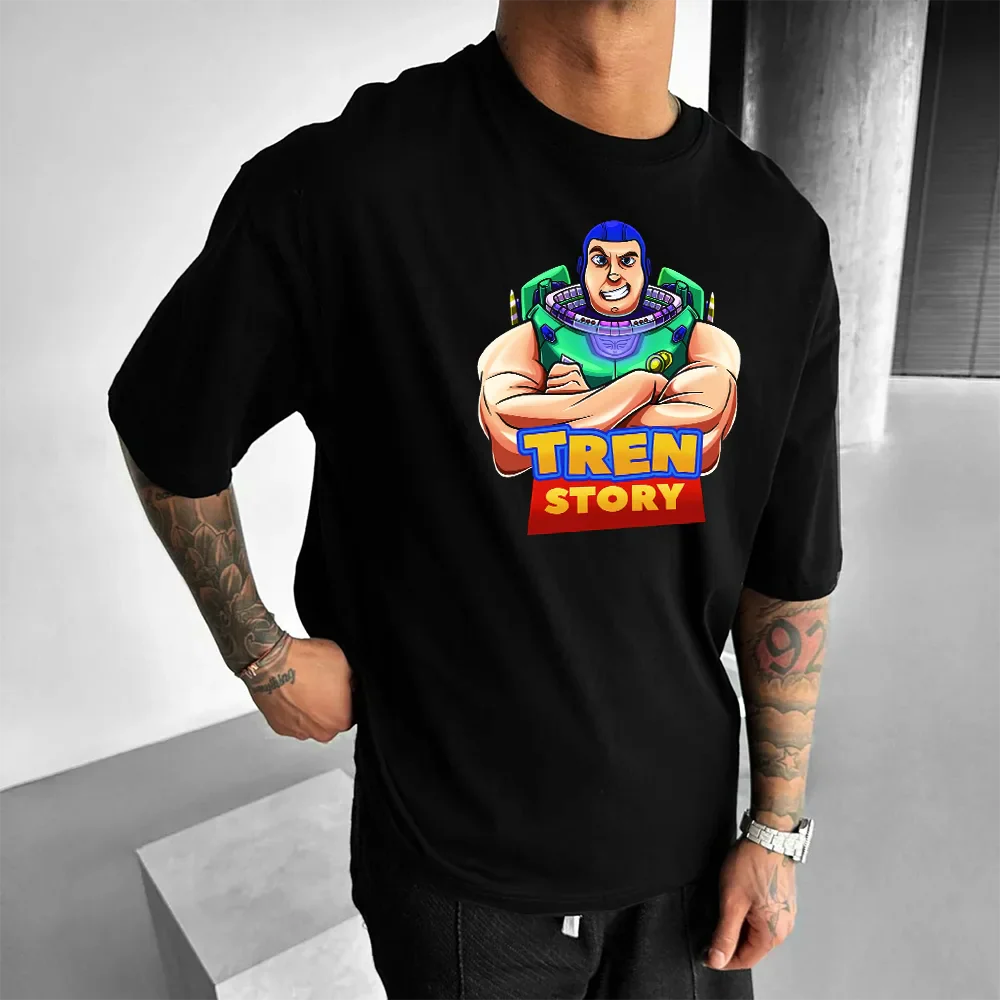 Koszulka unisex oversized Historia Trenu