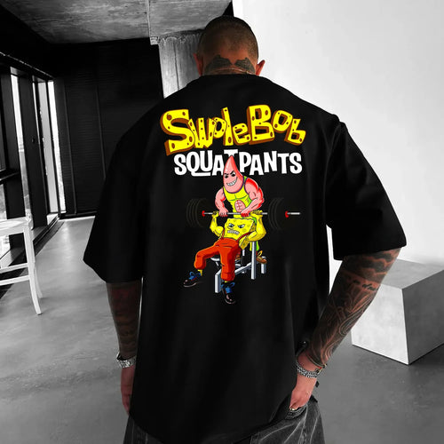 Koszulka Unisex Oversized Suplebob Squatpants