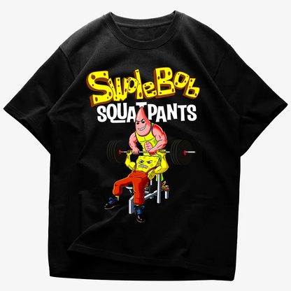 Koszulka Unisex Oversized Suplebob Squatpants