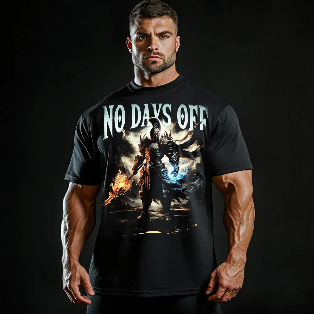 Koszulka Unisex Oversized No Days Off n