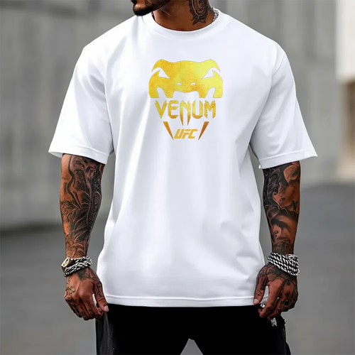 Koszulka Unisex Oversized Venu Gold UFC cz