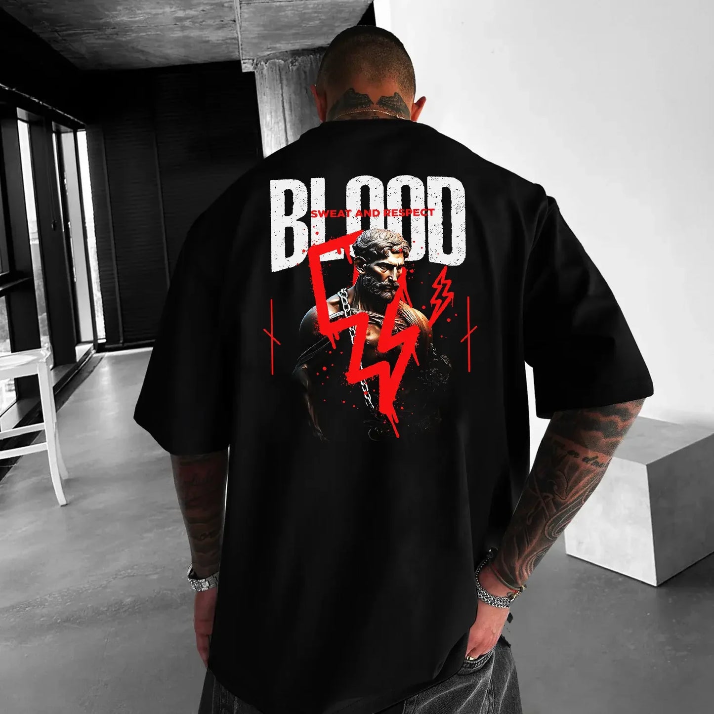 Koszulka Unisex Oversized Blood