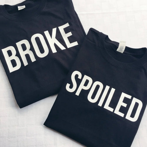 Koszulki dla par Broke