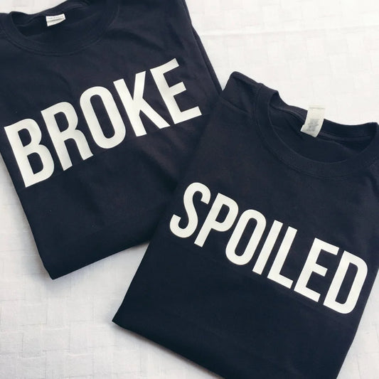 Koszulki dla par Broke