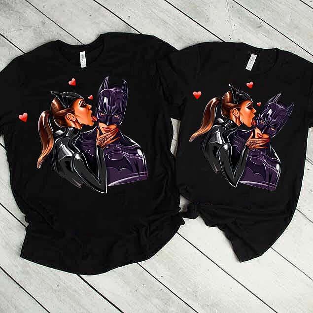 Koszulki dla par Bat Love