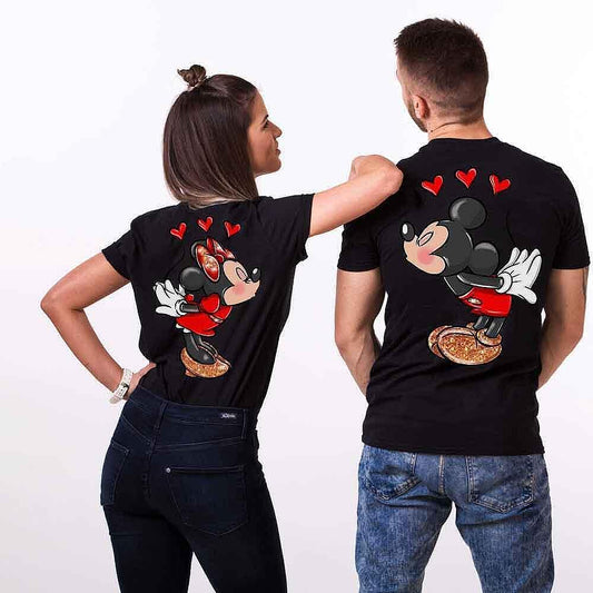 Koszulki dla par M and M Hearts b