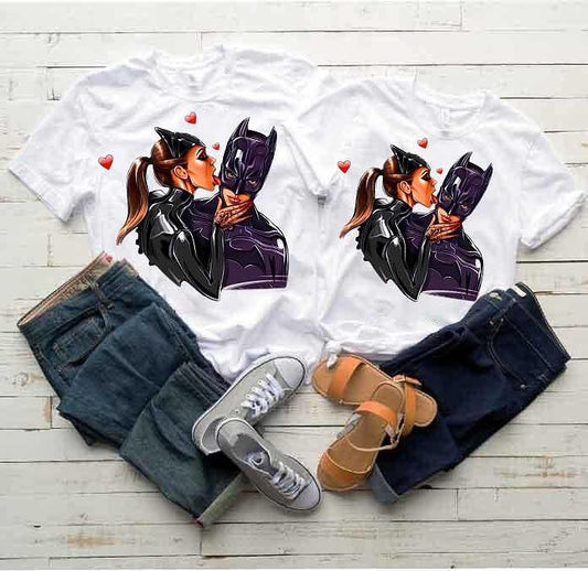 Koszulki dla par Bat Love 2