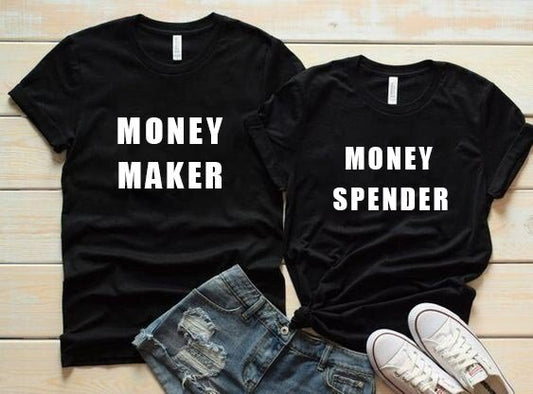 Koszulki dla par MONEY