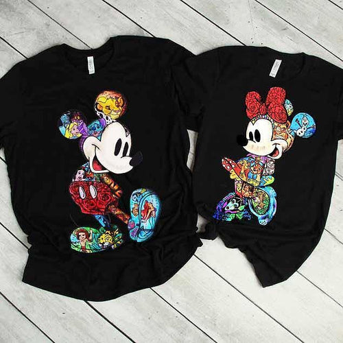 Koszulki dla par M and M Disneyy