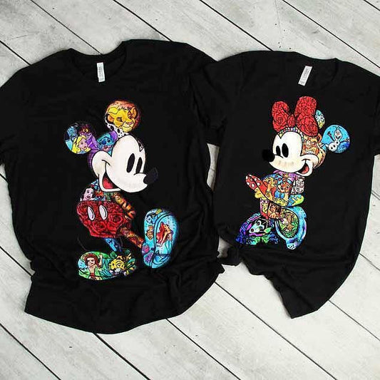 Koszulki dla par M and M Disneyy