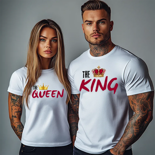 Koszulki dla par The King and The Queen