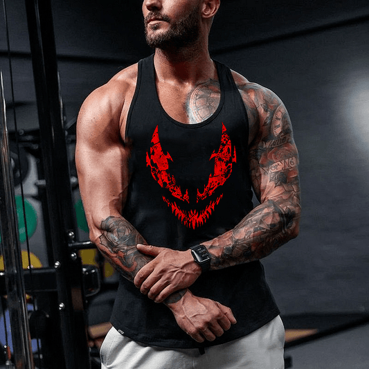 Fitness Podkoszulek Evil Red