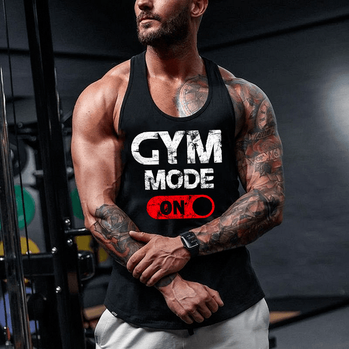 Fitness Koszulki Gym Mode ON
